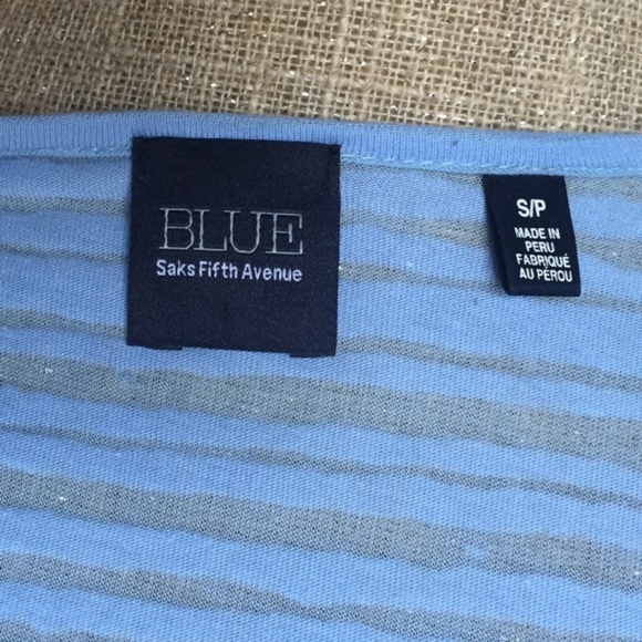 BLUE Saks Fifth Avenue Knit Cardigan Sz. S - Picture 3 of 4